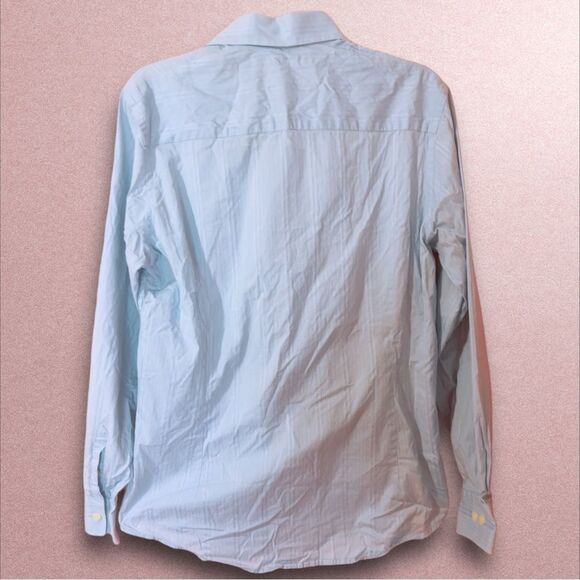 Perry Ellis Men’s Blue Button Down Collared Shirt Small - Picture 2 of 4